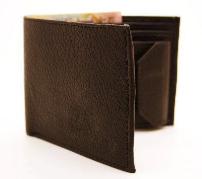 

NIetz Men Brown Genuine Leather Wallet(10 Card Slots)
