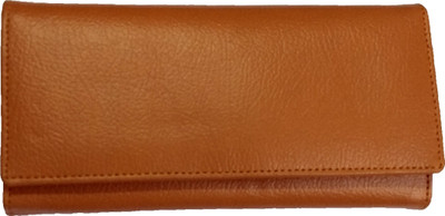 

Mahajans Fashions Women Black Artificial Leather Wallet(5 Card Slots), Tan