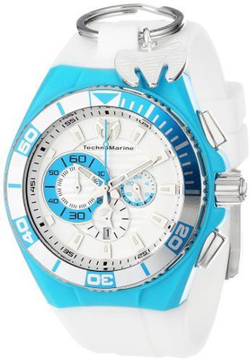 

TechnoMarine Silver 7146 TechnoMarine Men's 112013 Cruise Locker Nylon Strap with Key Ring Watch Watch - For Men