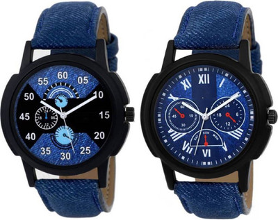 

VB IMPEX Combo of 2 Sporty Look Analog Watch - For Boys