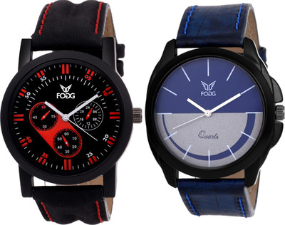 

Fogg 5061-BK-BL Elegant Men Combo Watch - For Men