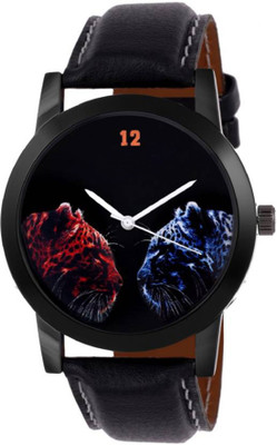 

Niyati NX watch color Black Dial print in tiger Red & Blue for men & boys watch Watch - For Men