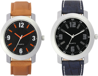 

CLOUDWOOD VL28_30 Combo of 2 Designer Analog Combo Watch - For Men