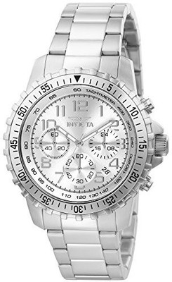 

Invicta Silver 2328 Invicta Men's 6620 II Collection Chronograph Stainless Steel Silver Dial Watch Watch - For Men