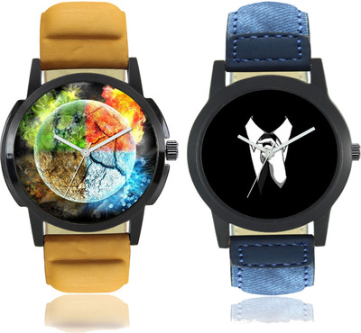 

bilmo Stylish Leather Strap Watch 6 Watch - For Men