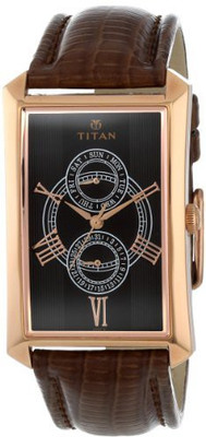 Buy Titan Brown 7158 Titan Men s 1490WL01 Orion Day and Date