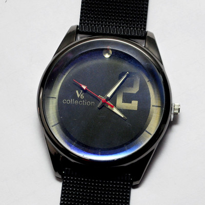 

v6 Collection 2 black styles Watch - For Men