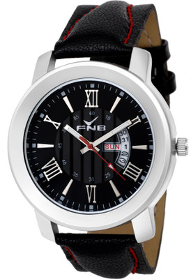 

FNB fnb00179 Black Dial Day and Date funtioning Watch for Men Watch - For Men