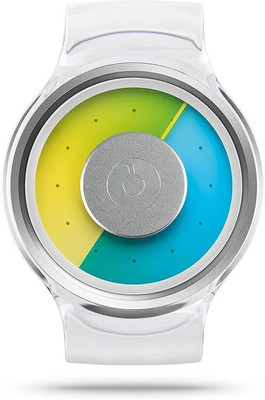 

Ziiiro Blue-and-Green 6783 ZIIIRO Proton Clear Colored Watch Hybrid Watch - For Men & Women