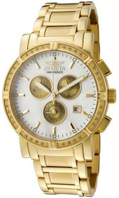 

Invicta Mother of pearl2031 Invicta Men's 4743 II Collection Limited Edition Diamond Gold-Tone Watch Watch - For Men