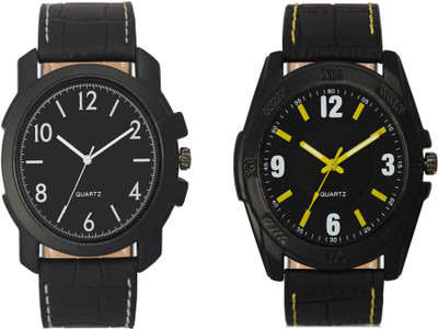 

CLOUDWOOD VL14_17 Combo of 2 Designer Analog Combo Watch - For Men