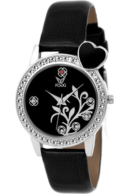 

Fogg 3045-BK-CK Modish Watch - For Women