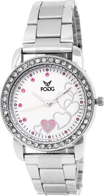

Fogg 4002-WH Modish Watch - For Women