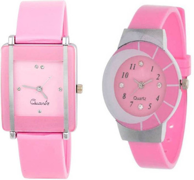 

Rangoli Enterprise Pink Analog Watch - For Girls