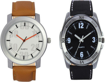 

CLOUDWOOD VL27_34 Combo of 2 Designer Analog Combo Watch - For Men