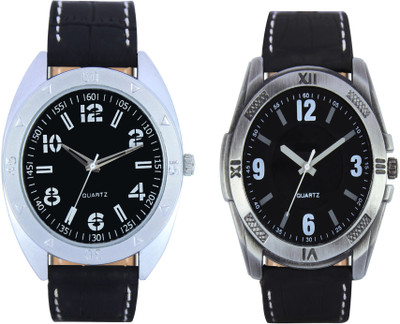 

CLOUDWOOD VL31_34 Combo of 2 Designer Analog Combo Watch - For Men