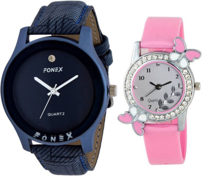 

Fonex 3600309 = Pink Butterfly Watch = For Boys , Girls Watch - For Men & Women