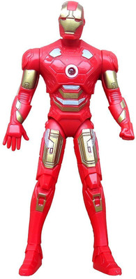 

skky bell Avenger 2 Age of Ultron Action Figure Series with Led light on Chest(Maroon)