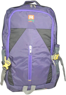 F 4 Casual Multipurpose- Purple 30 L Backpack(Purple)