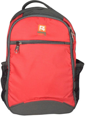 F 4 Casual Multipurpose-Red 30 L Backpack(Red)