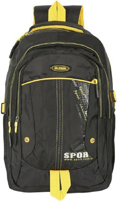 

AllExtreme Water Resistant Lightweight Backpack for Men Women - Fits Most 15.6 Inch Laptops and Tablets - Heavy Duty Nylon Backpack for Laptop Business Travel College Camping, Travel, Hiking 1 L Backpack(Yellow)