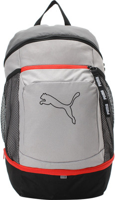 

Puma Organizer 23 L Laptop Backpack(Multicolor), Grey