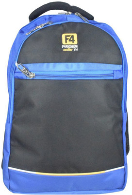 

F 4 Casual Multipurpose-Black 30 L Backpack(Black, Blue)