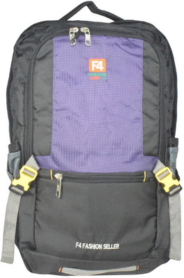 

F 4 Casual Multipurpose- Purpleblack 30 L Backpack(Purple)
