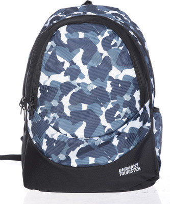 

GERMANY TOURISTER GT04-BLACK-ARMYBLUE 30 L Backpack(Multicolor), Army blue
