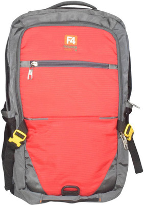 F 4 Casual Multipurpose-Red 30 L Backpack(Red, Grey)