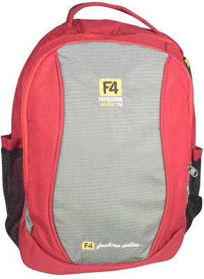 F 4 Casual Multipurpose-Red 30 L Backpack(Pink, Grey)