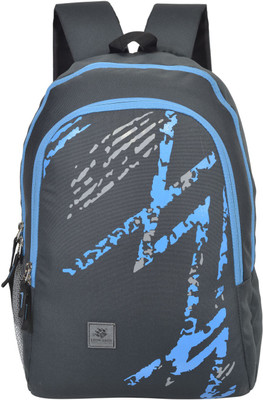

LEON BAGS BAG YOUR DREAMS HIPPO TB 25 L Backpack(Grey), Black tb