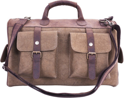 

KRASHELL Handmade Leather Sling Bag With Belt Messenger Bag(Brown, 9 L)