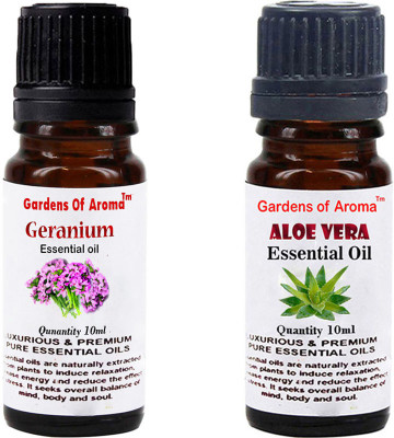 

Gardens Of Aroma Geranium And Aloe vera(20 ml)