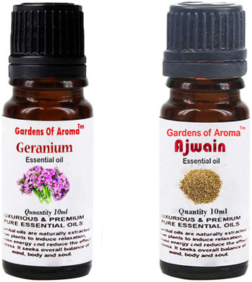 

Gardens Of Aroma Geranium And Ajwain(20 ml)