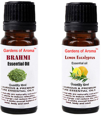 

Gardens Of Aroma Brahmi And Lemon eucalyptus(20 ml)