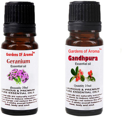 

Gardens Of Aroma Geranium And Gandhpura(20 ml)
