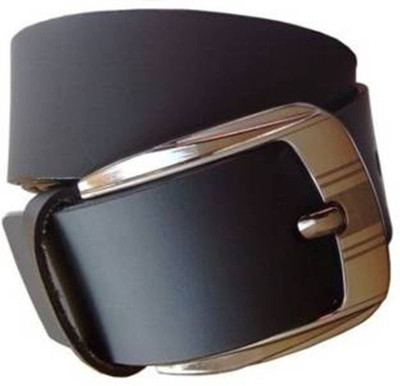 

Leo Enterprises Men Formal Black Genuine Leather Belt