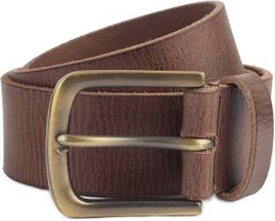 

Leo Enterprises Men Formal Brown Genuine Leather Belt