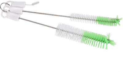 

Sukot Set of 3 Bottle / Spout Cleaning Brushes - 2 Medium Sizes Brushes + 1 Extra-Small Miniature Brush(MLC)