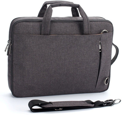 

Red Hot Premium Large Briefcase - For Men & Women(Grey)
