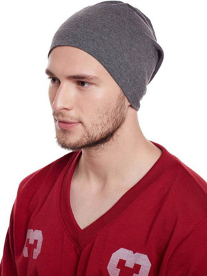 Raydon Dark Grey Stylish Beanie Cap