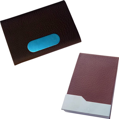 

Printmystic.com 10 Card Holder(Set of 2, Multicolor)