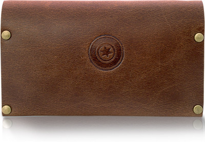 

POLLSTAR Handmade Luxury Leather for men & Women slots 15 Card Holder(Set of 1, Tan)