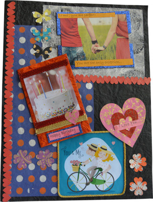 

Natal Crafts Birthday Special Jumbo Handmade Love Card 04(size A3) Greeting Card(Multicolor, Pack of 1)