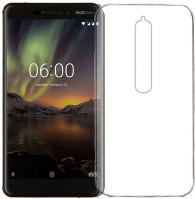 Mitzvah Back Cover for Nokia 6(Transparent, Silicon, Rubber) Flipkart