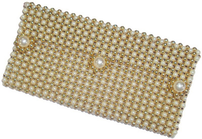 

Gorgeous_U Party White, Gold Clutch, Gold;white