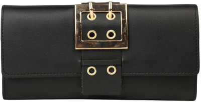 

Cidky Casual Black Clutch