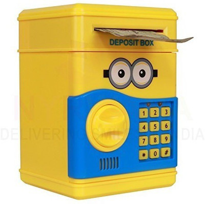

Clastik Piggy Bank 1 Coin Bank(Yellow)