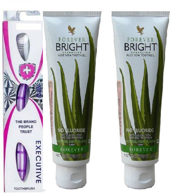 

TheTopNotch ToothBrush and Forever Toothpaste 130 Gm Pack of(Set of 3)